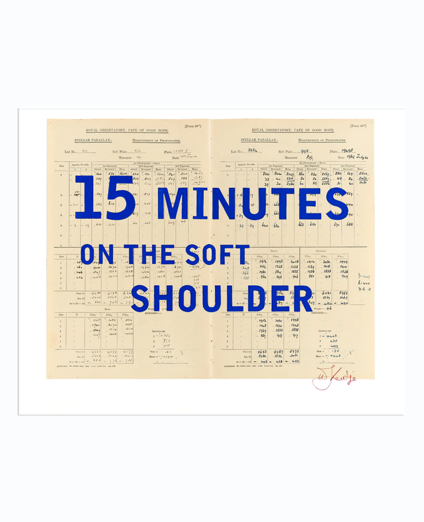 William Kentridge '15 Minutes on the soft shoulder' (2022)