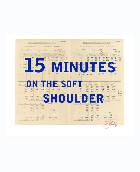 William Kentridge '15 Minutes on the soft shoulder' (2022)