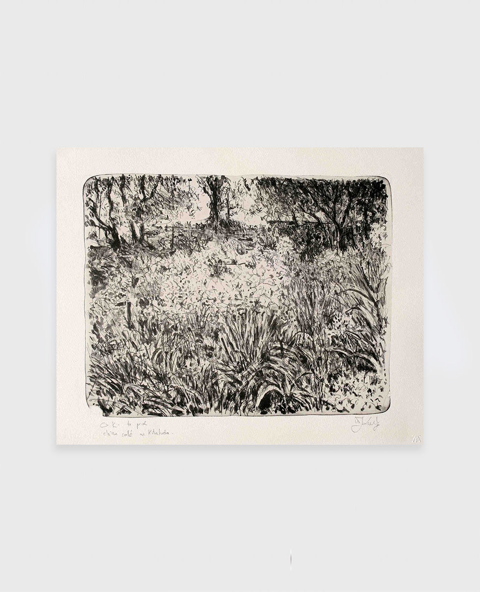 William Kentridge 'Garden at Houghton Drive (Agapanthus)' (2012)