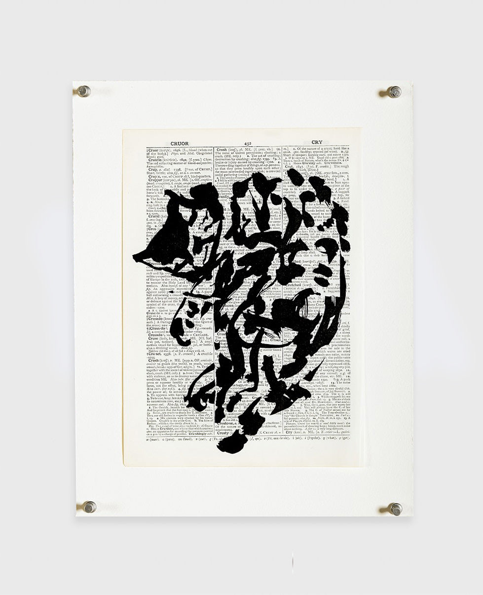 William Kentridge 'Cat I (Ref 17)' (2012)