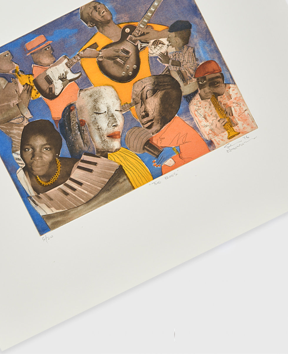 Sam Nhlengethwa 'The Blues' (2014)