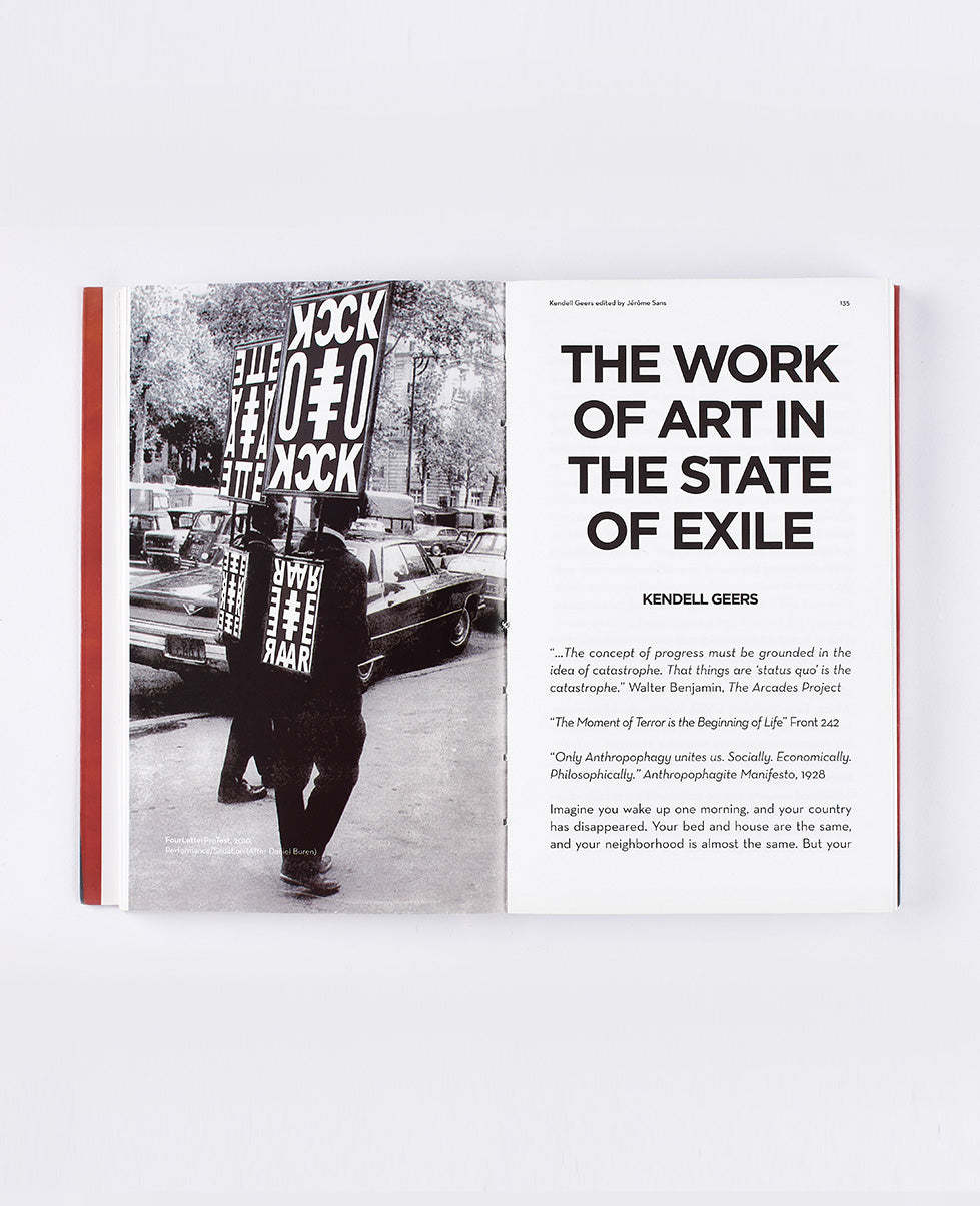 Kendell Geers: Hand Grenades from my Heart