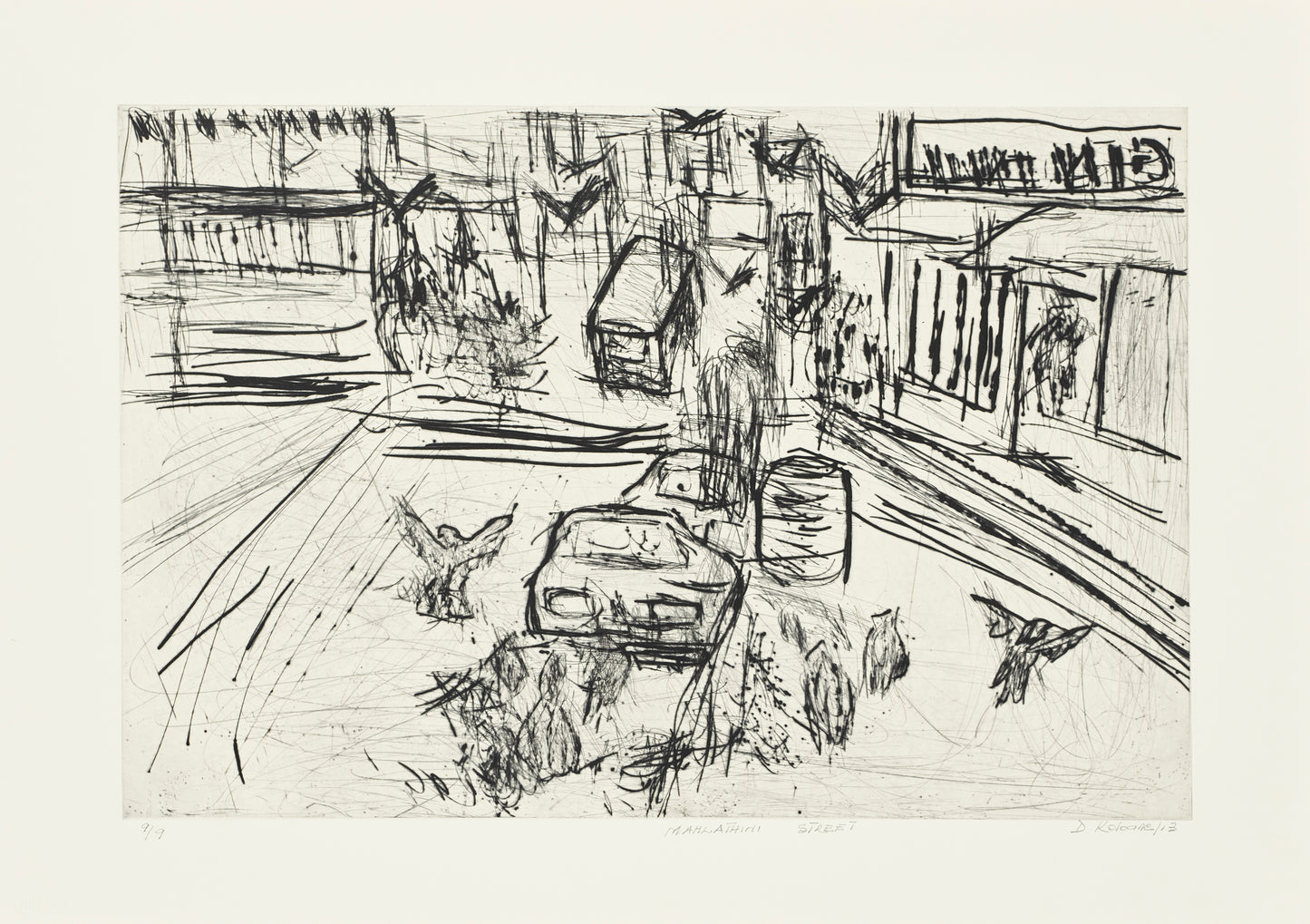 David Koloane 'Mahlathini Street' (2013)