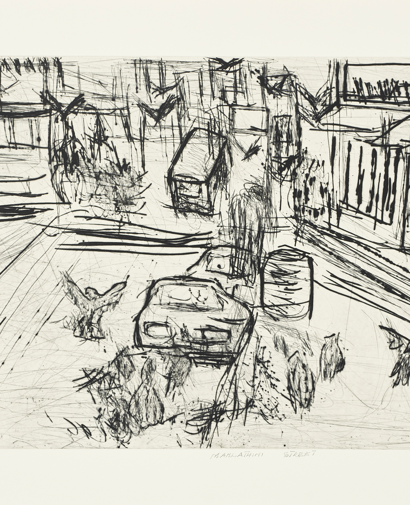 David Koloane 'Mahlathini Street' (2013)