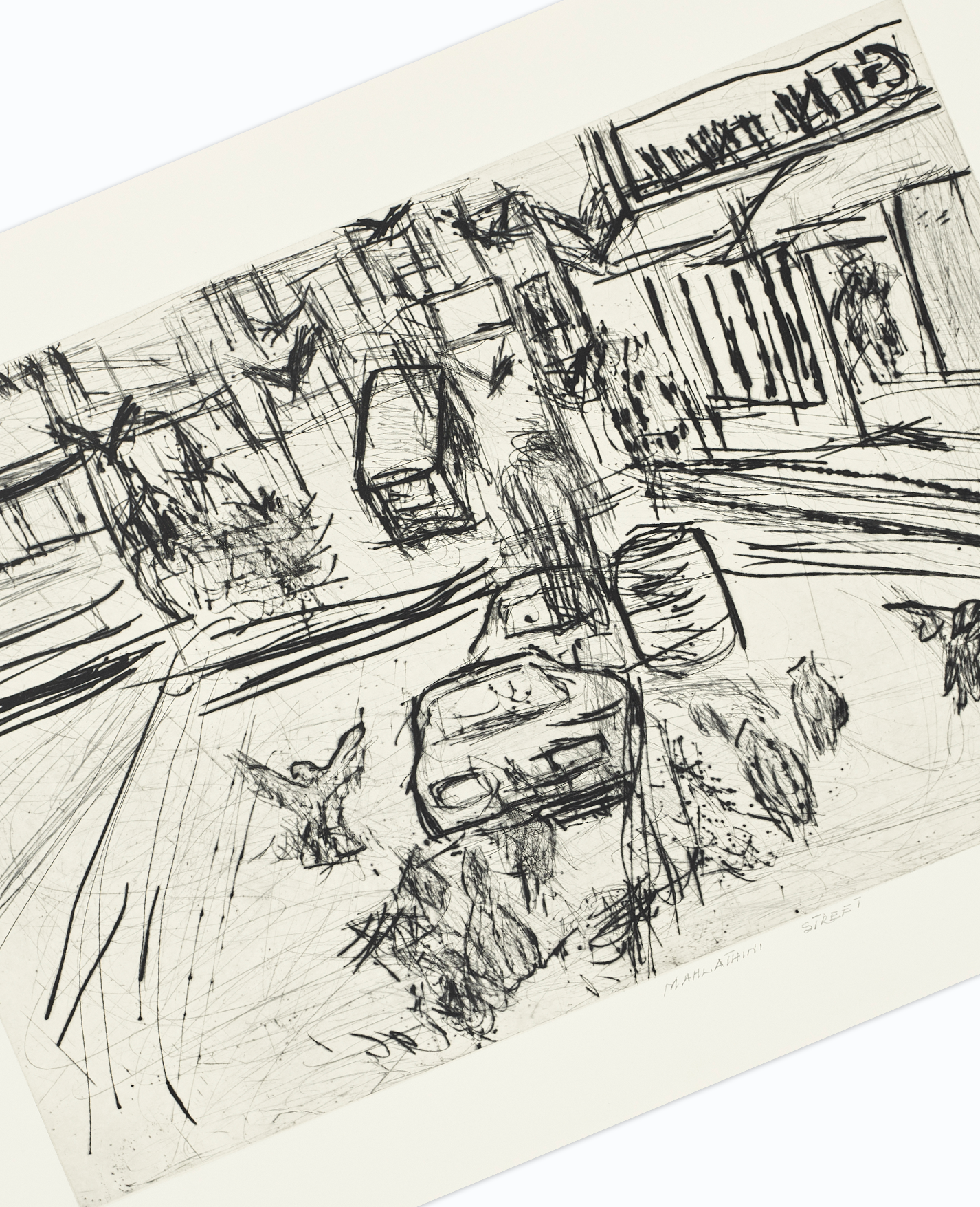 David Koloane 'Mahlathini Street' (2013)