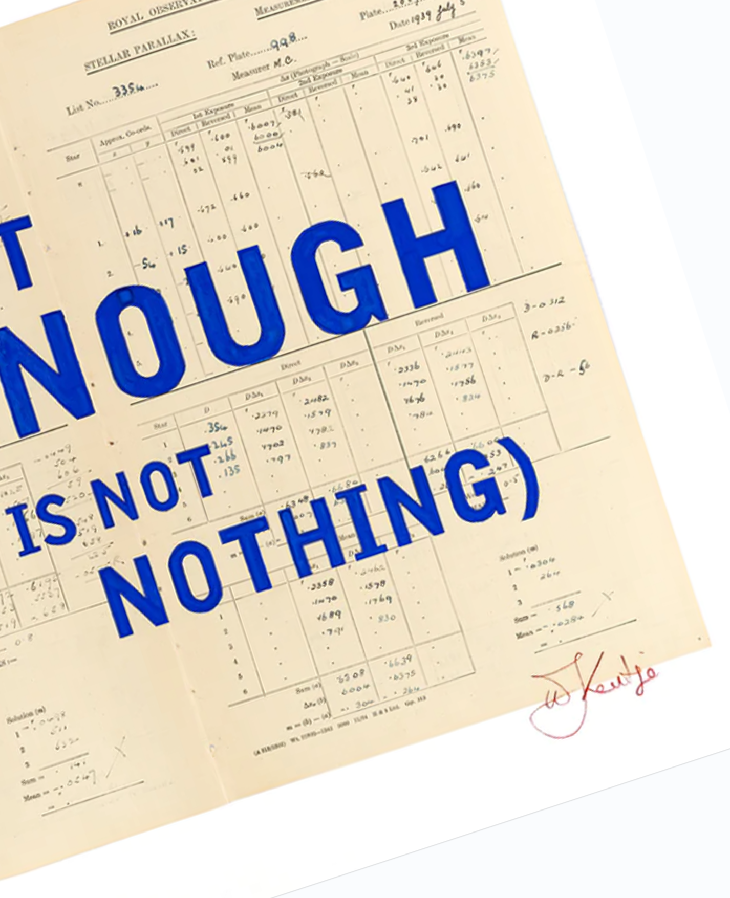 William Kentridge 'It is Not Enough (But it is Not Nothing)' (2022)