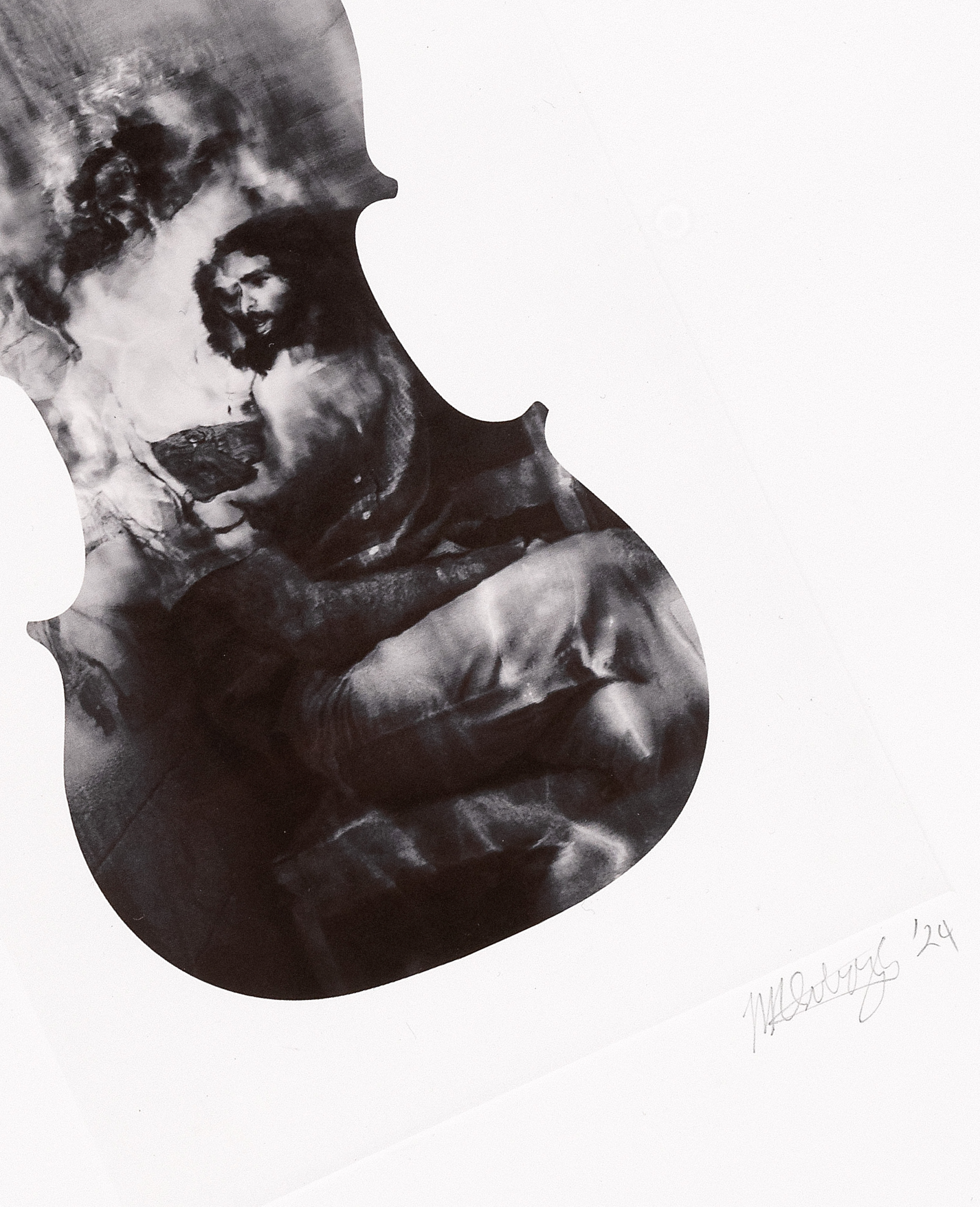 Mikhael Subotzky 'Film Still 1 - Cello Piece (or The Occult Significance of Blood)' (2024)