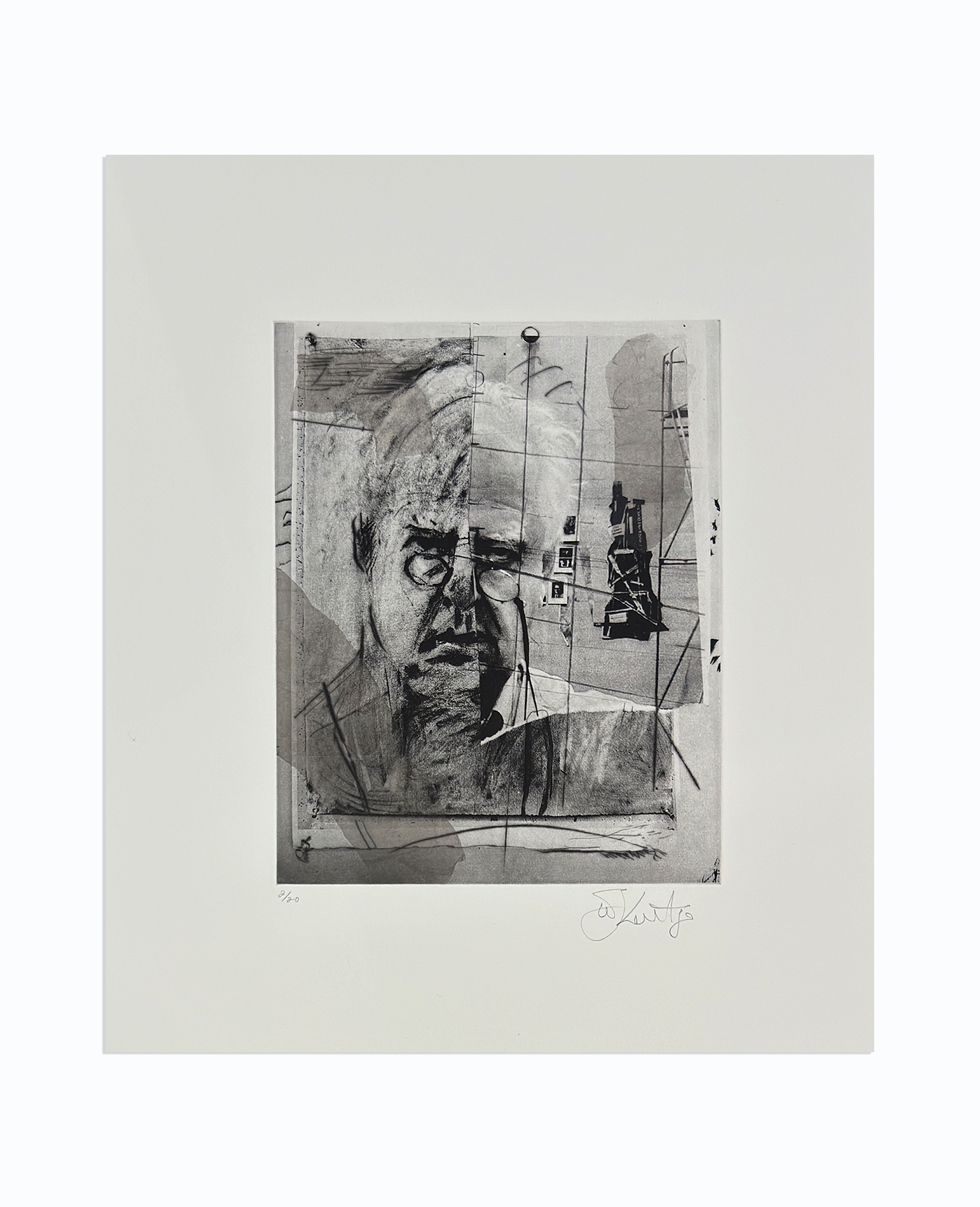 William Kentridge 'Studio Self-Portrait I' (2024)