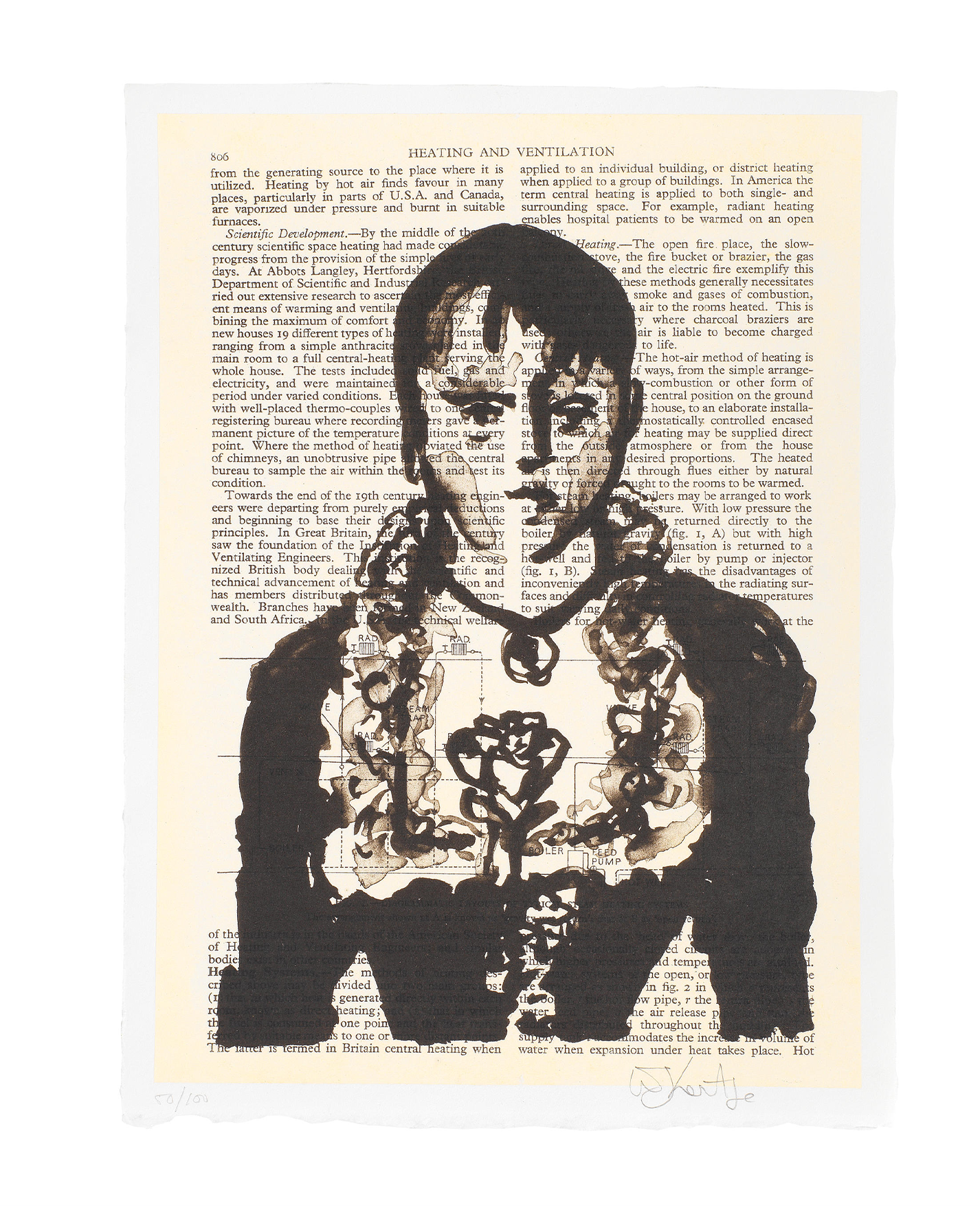 William Kentridge 'Heating and Ventilation (After Manet)' (2007)