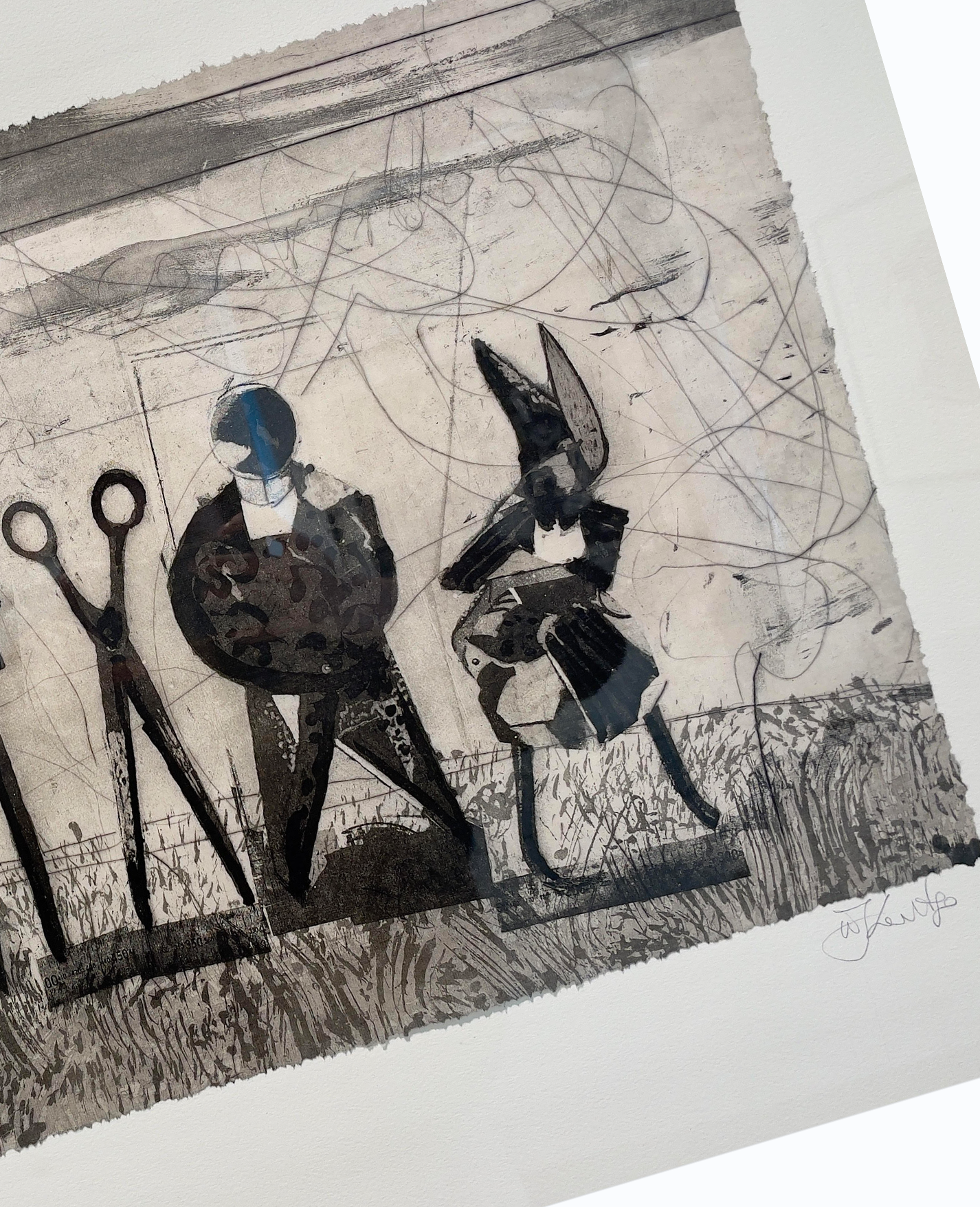 William Kentridge 'On the Way to the Wedding' (2024)