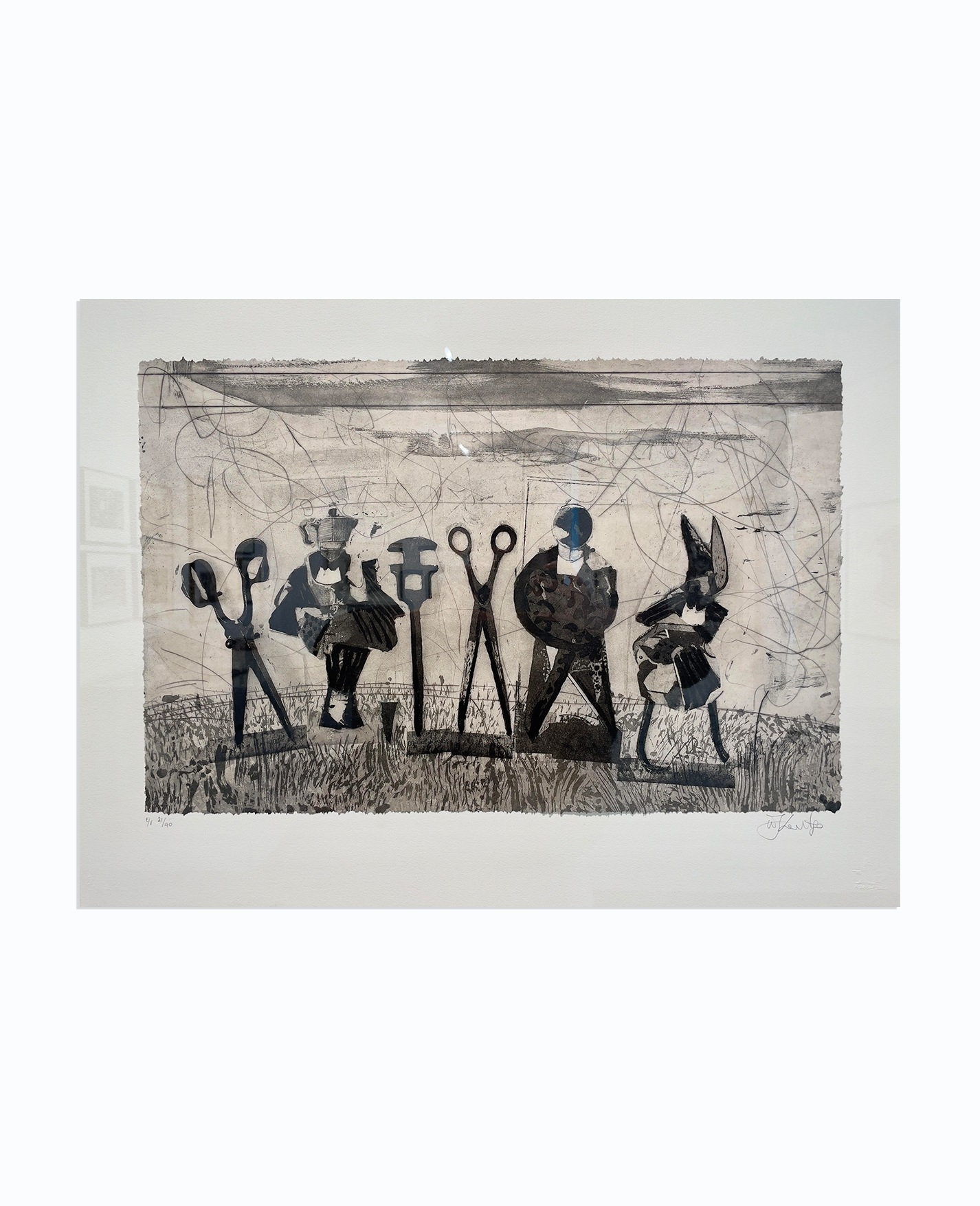 William Kentridge 'On the Way to the Wedding' (2024)