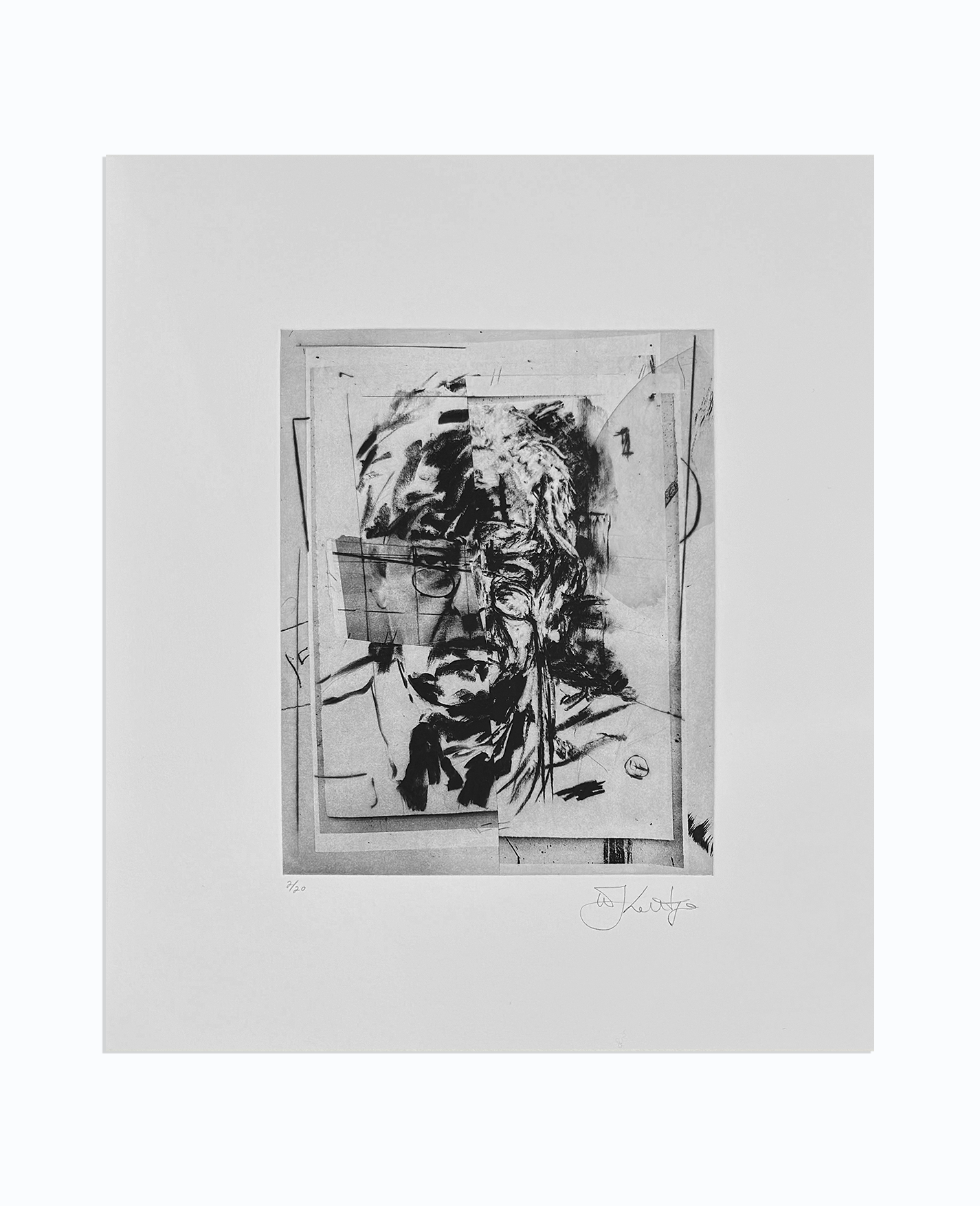 William Kentridge 'Studio Self-Portrait III' (2024)