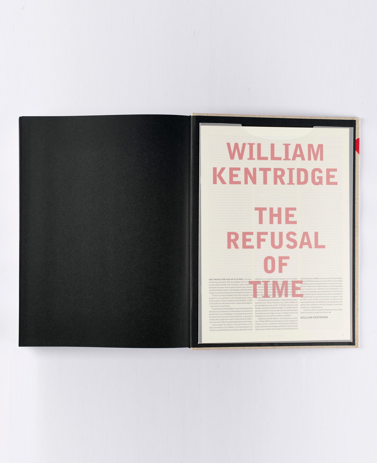 William Kentridge: The Refusal of Time