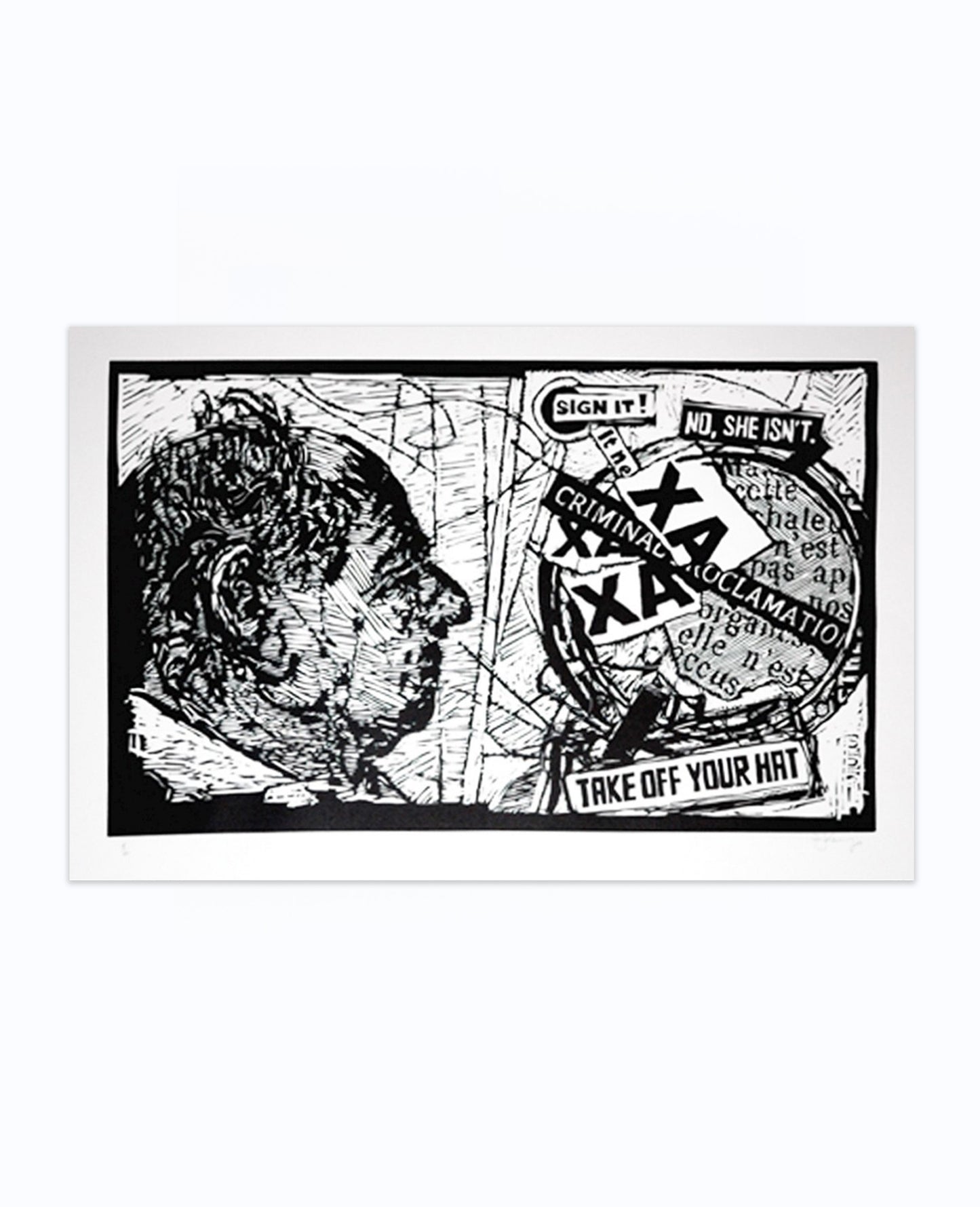William Kentridge 'Take off your hat' (2010)