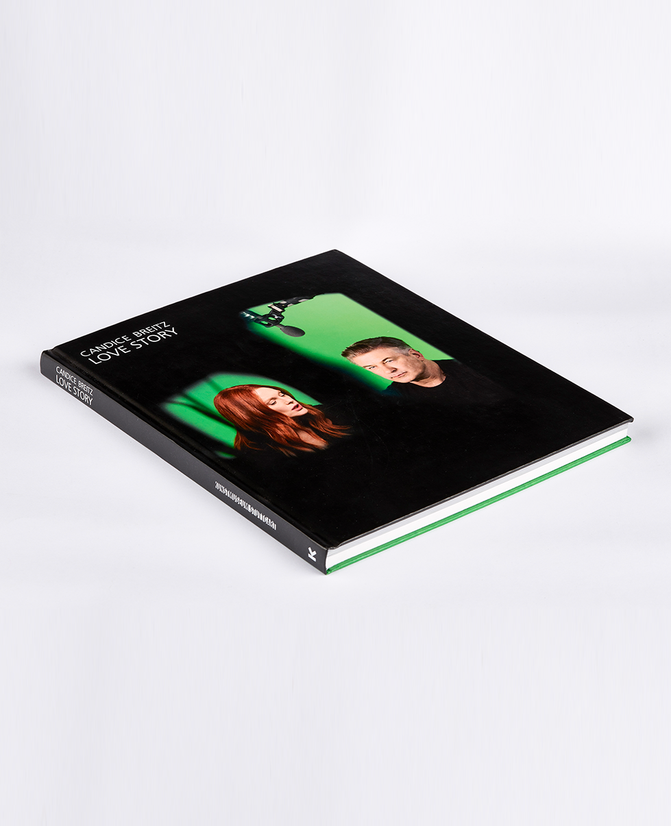 Candice Breitz Love Story Book. Side of Book