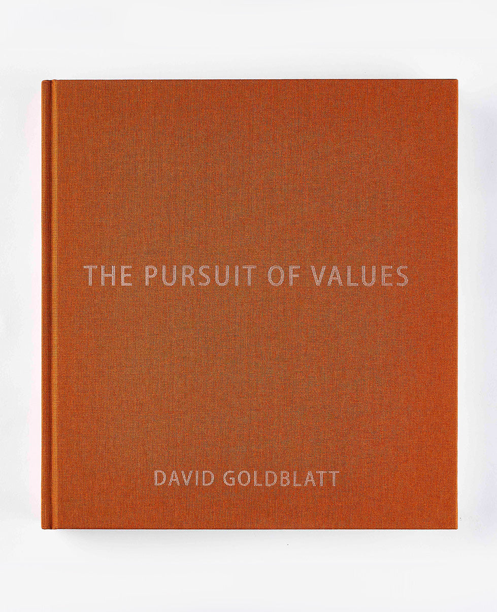 David Goldblatt: The Pursuit of Values