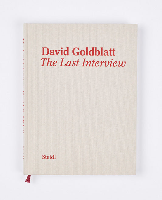 David Goldblatt: The Last Interview