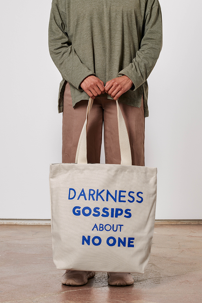 William Kentridge 'Darkness gossips about no one' Bag