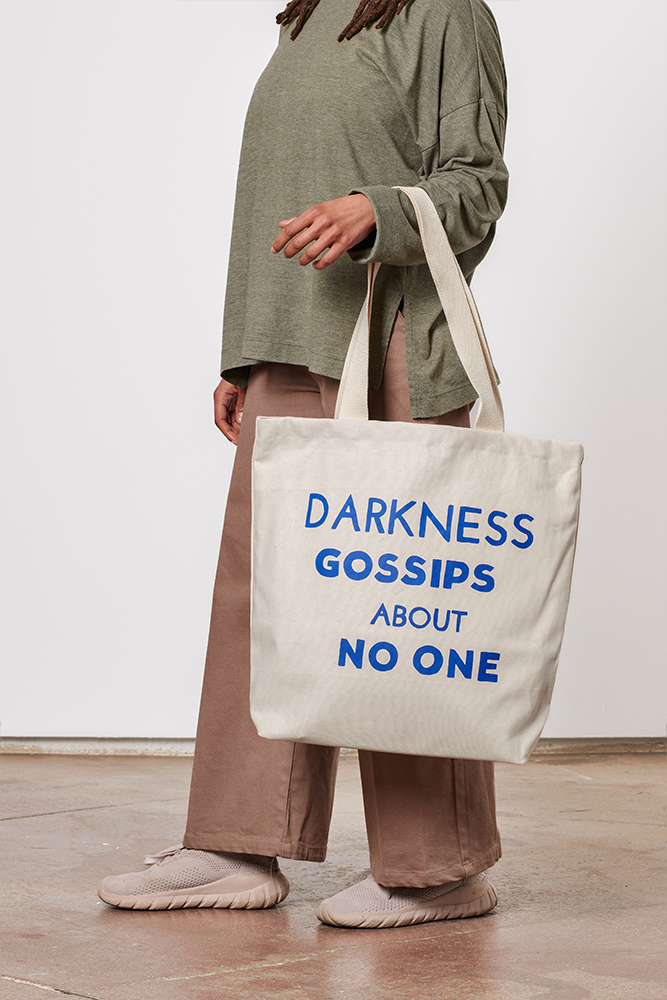 William Kentridge 'Darkness gossips about no one' Bag