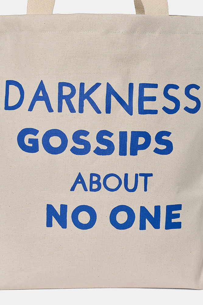 William Kentridge 'Darkness gossips about no one' Bag