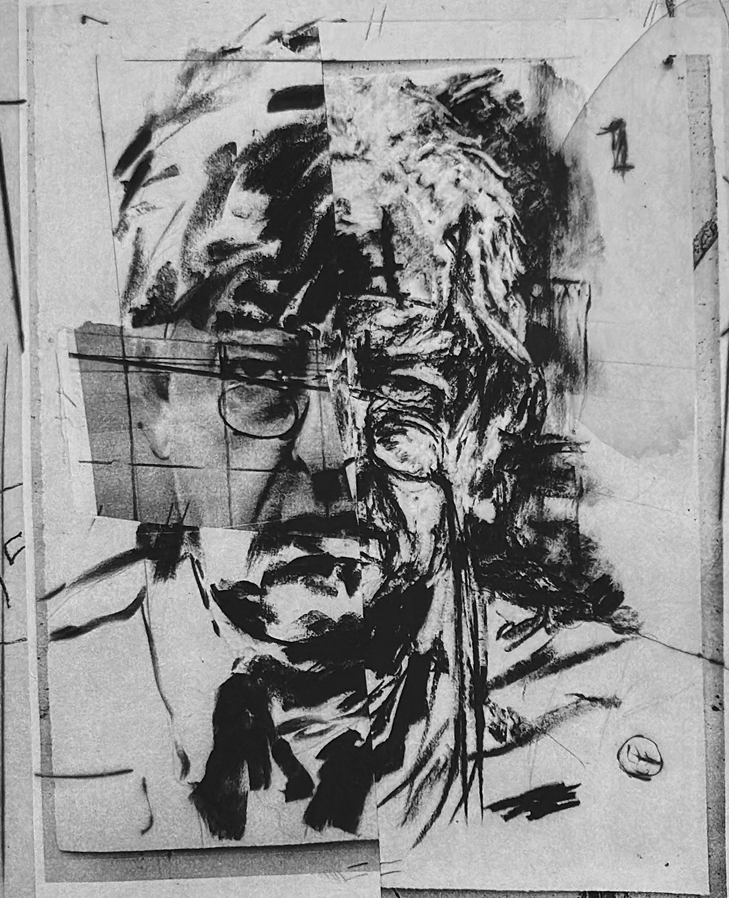 William Kentridge 'Studio Self-Portrait III' (2024)
